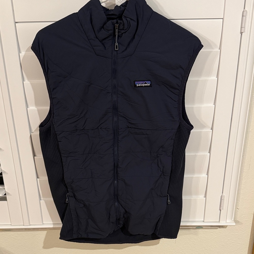 Patagonia Dark Blue Quilted Vest